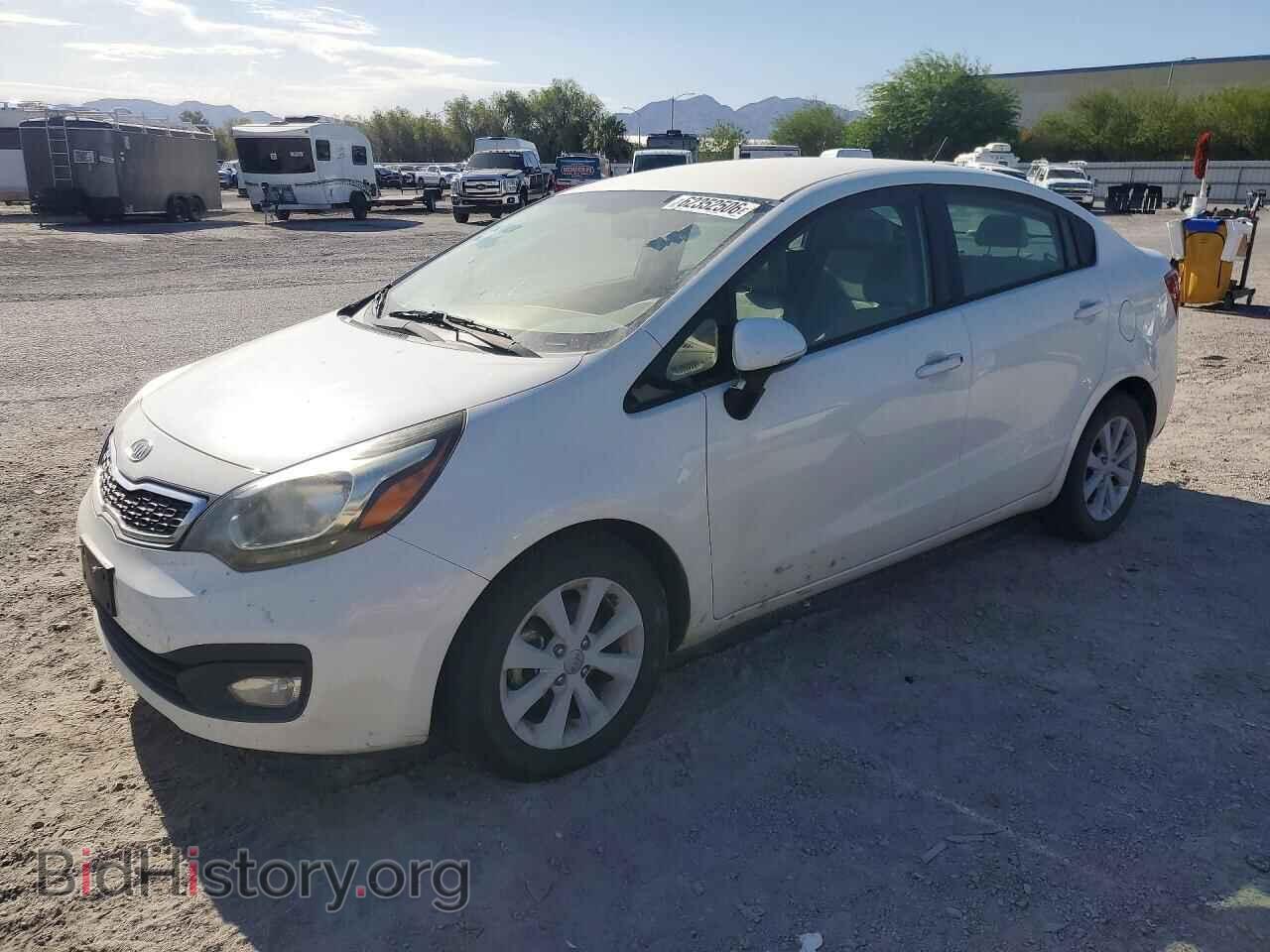 Фотография KNADN4A37C6059483 - KIA RIO 2012