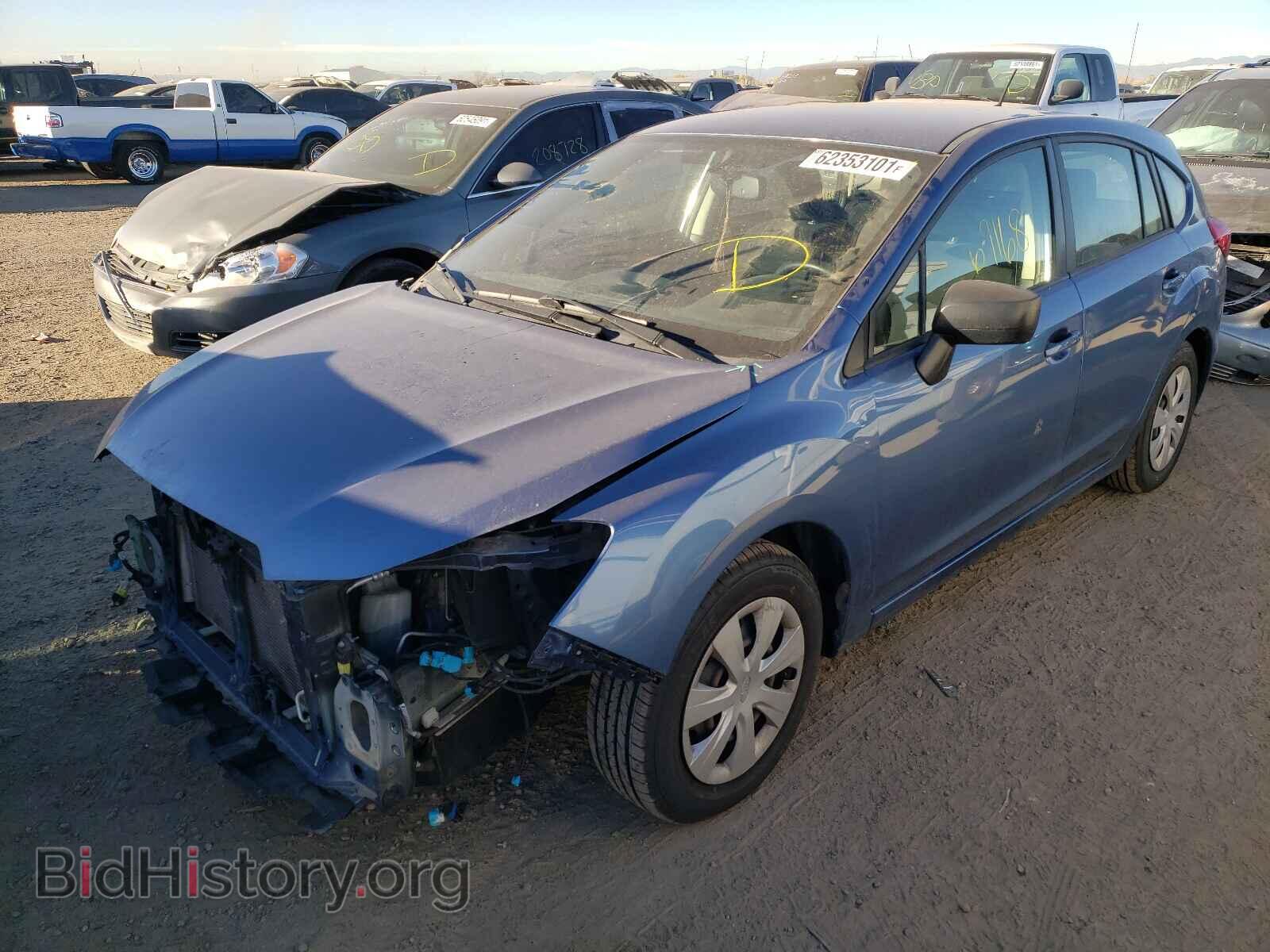 2015 SUBARU IMPREZA - VIN: JF1GPAA64F8309036 - Фото 2