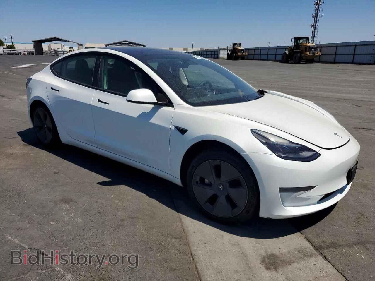2022 TESLA MODEL 3 - VIN: 5YJ3E1EA3NF301988 - Фото 4