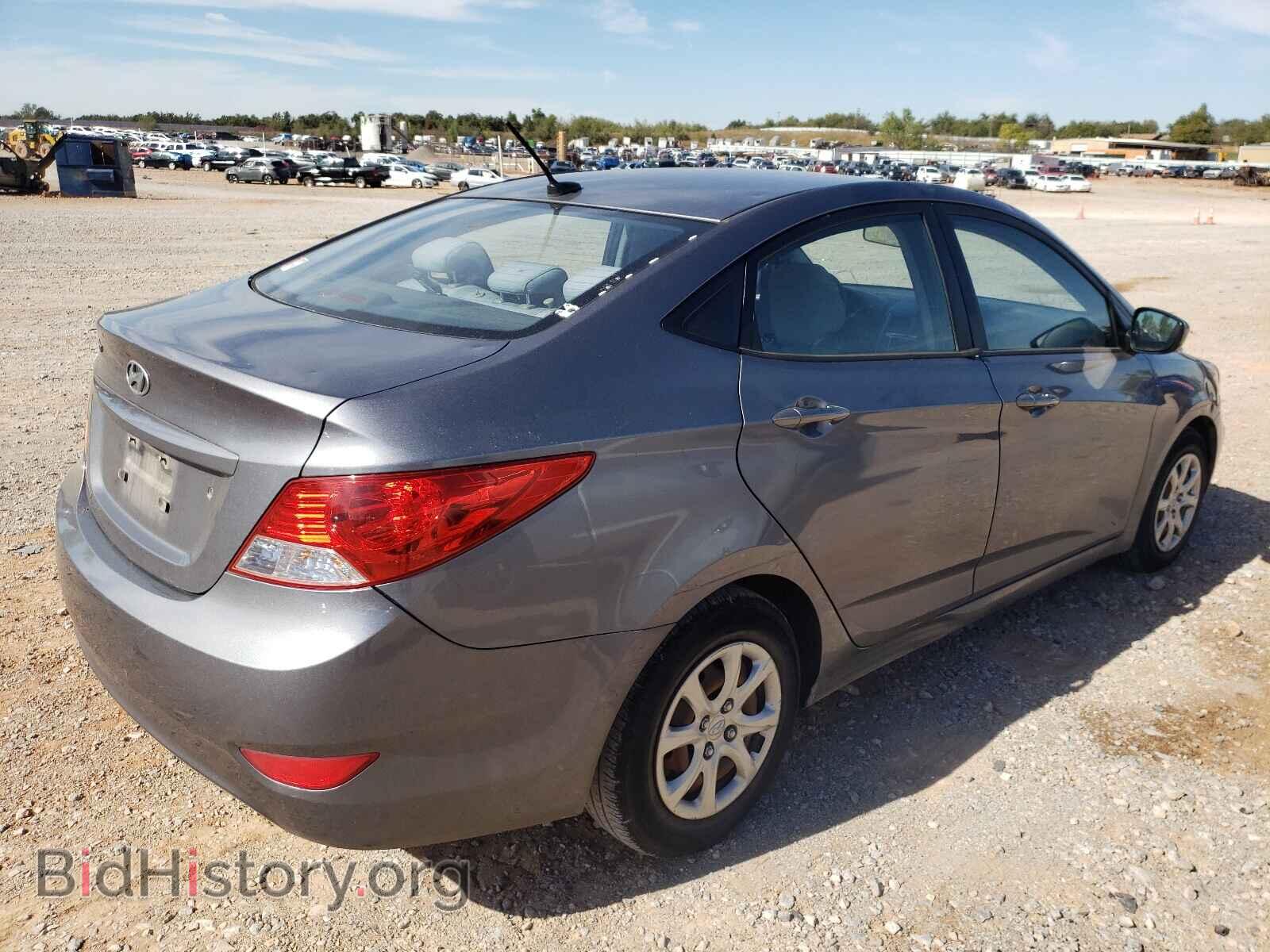 2014 HYUNDAI ACCENT - VIN: KMHCT4AE1EU619787 - Фото 4