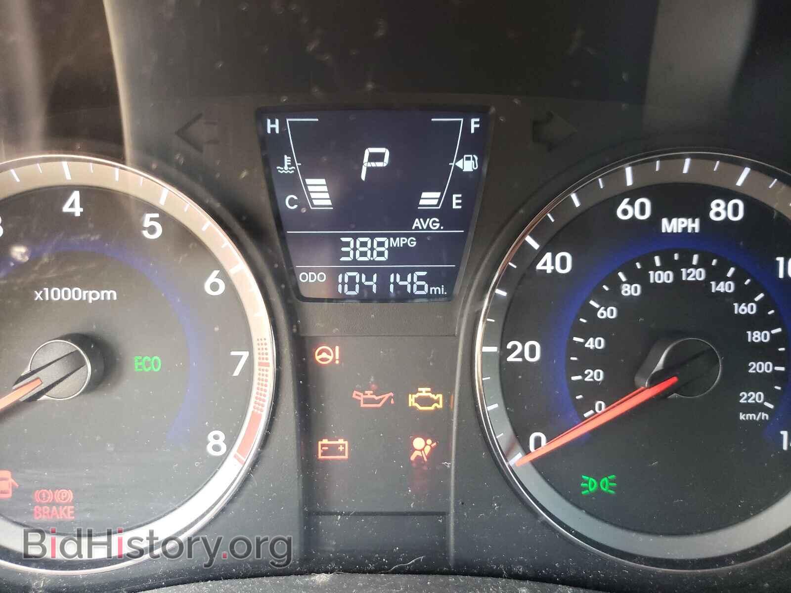 2014 HYUNDAI ACCENT - VIN: KMHCT4AE1EU619787 - Фото 8