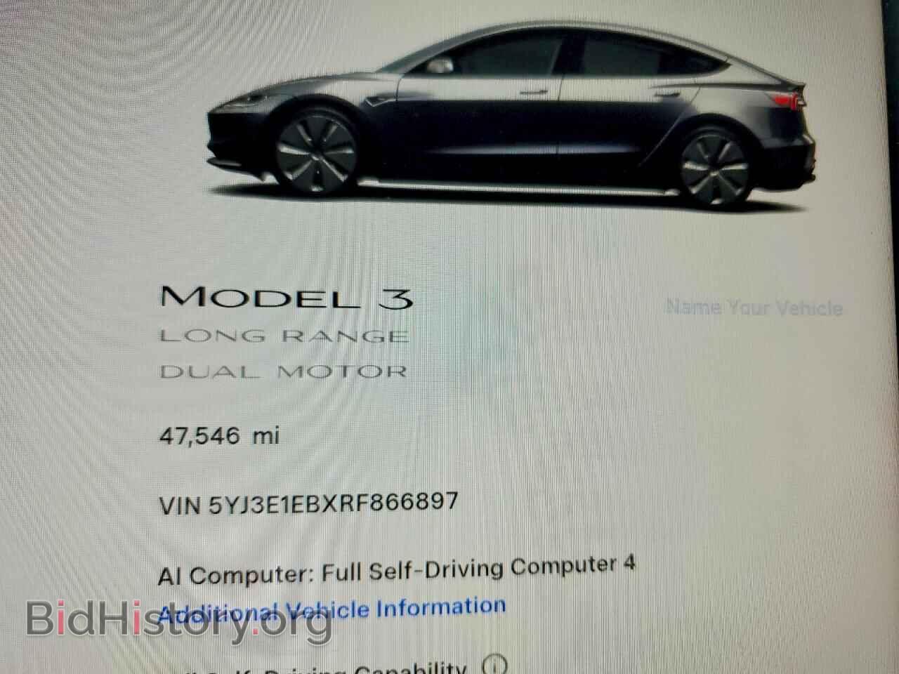 2024 TESLA MODEL 3 - VIN: 5YJ3E1EBXRF866897 - Photo 9