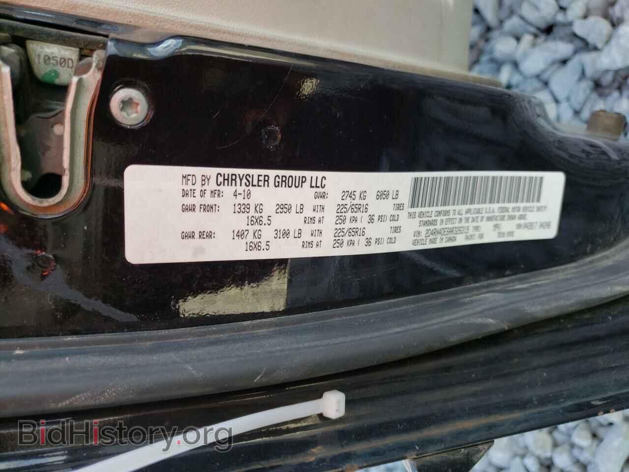 2010 DODGE GRAND CARA - VIN: 2D4RN4DE6AR326319 - Фото 10