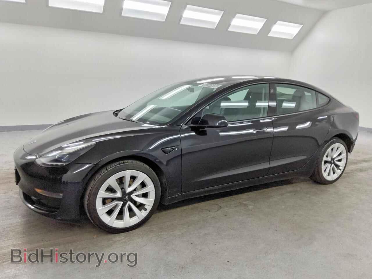 Photo 5YJ3E1EB6NF304876 - TESLA MODEL 3 2022