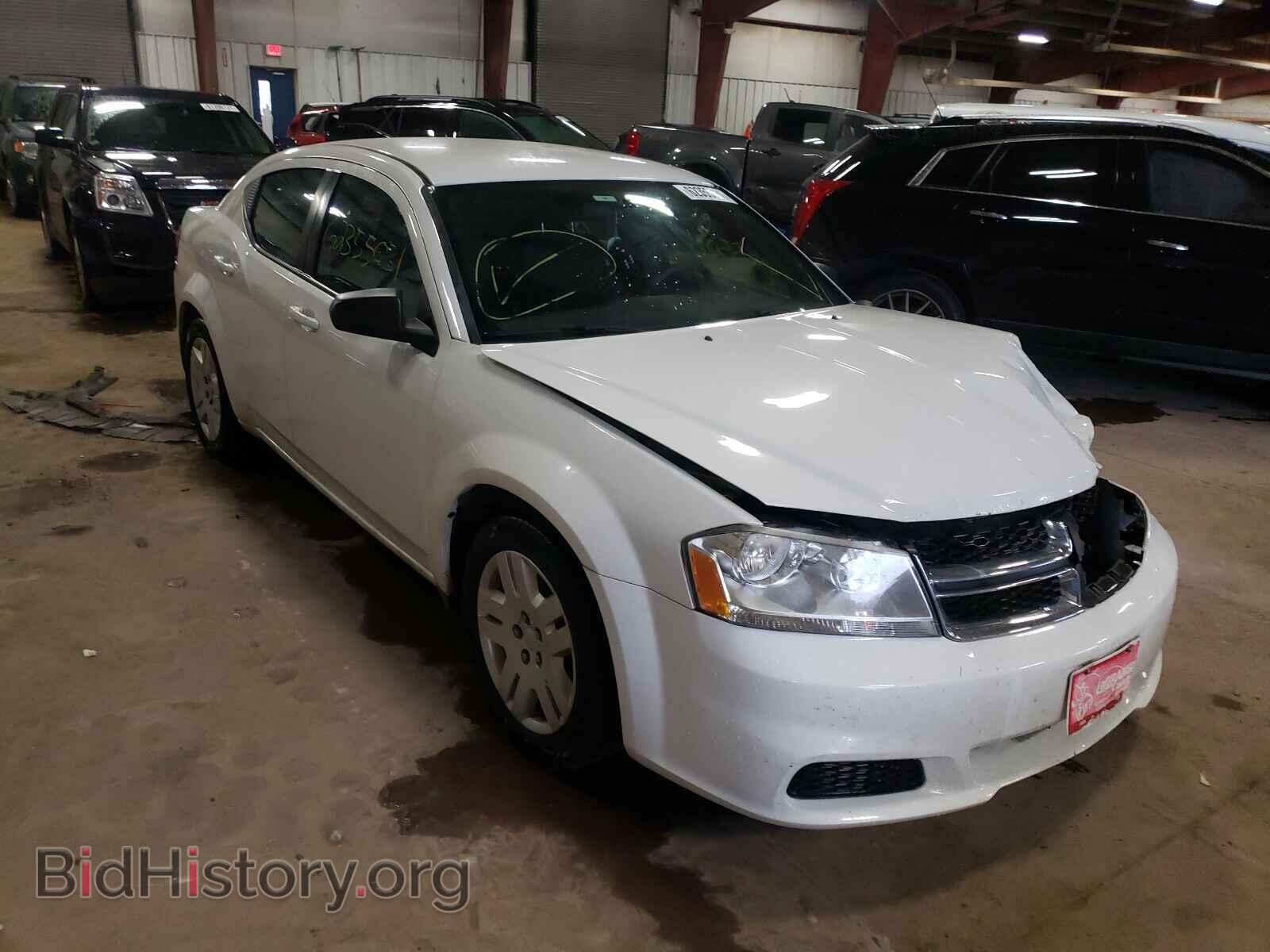 Фотография 1C3CDZAB0EN215964 - DODGE AVENGER 2014