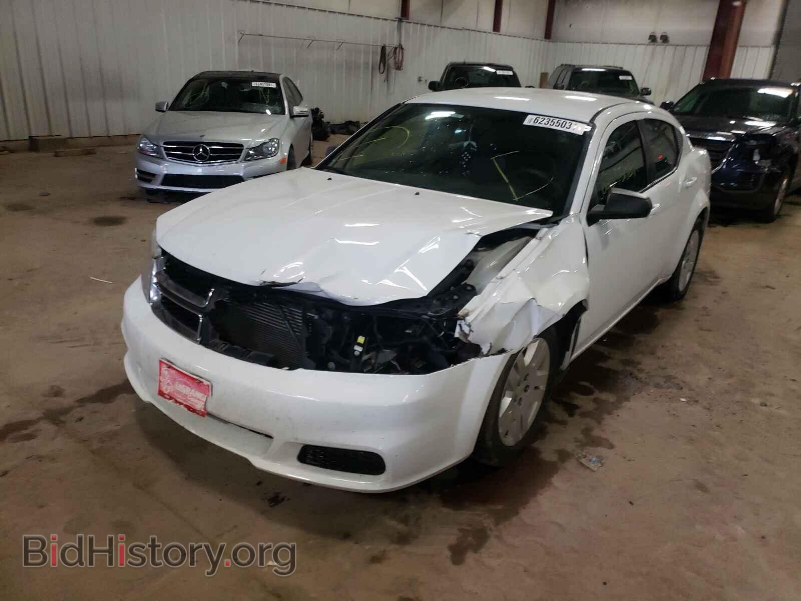 2014 DODGE AVENGER - VIN: 1C3CDZAB0EN215964 - Фото 2