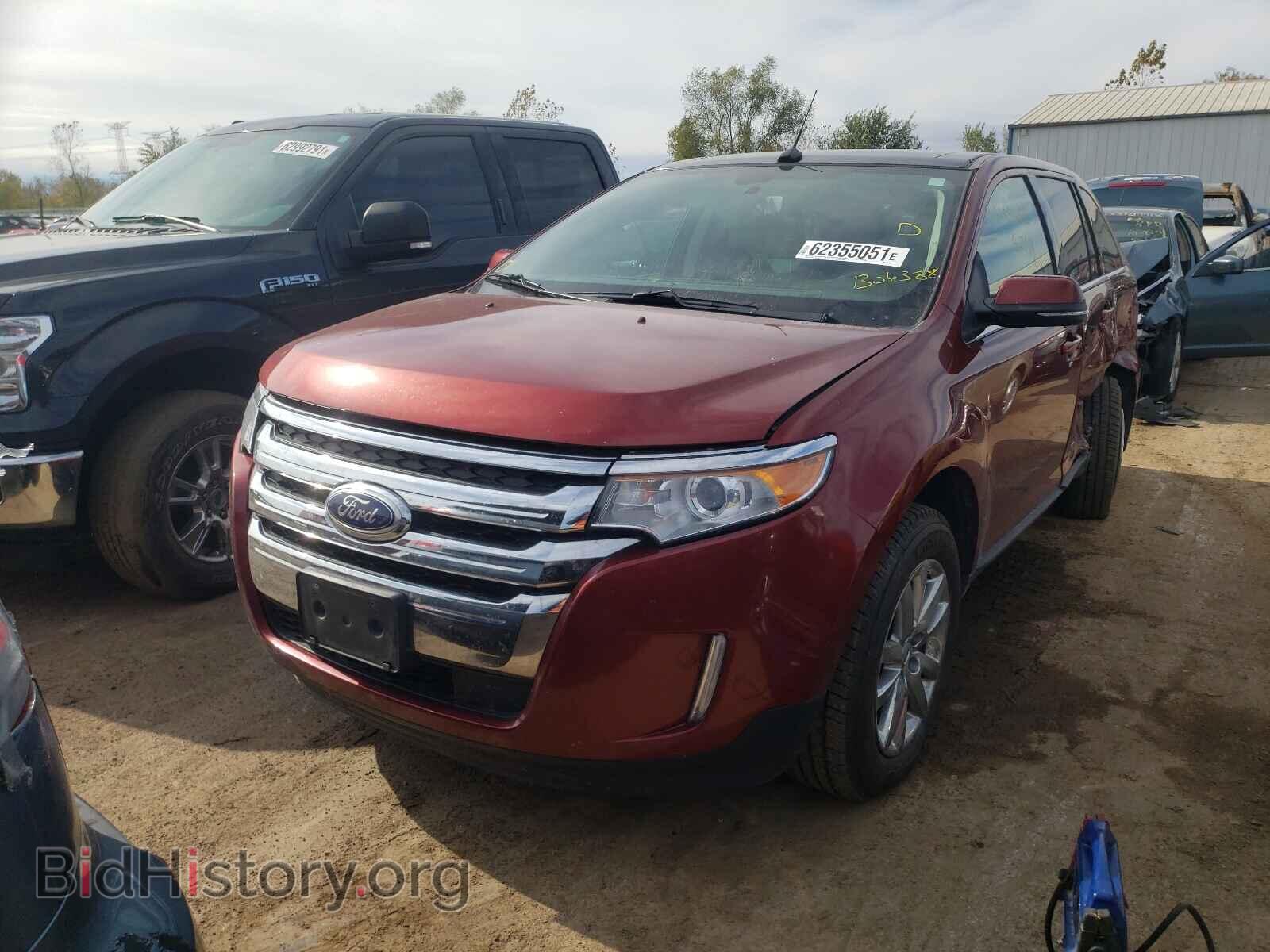 2014 FORD EDGE - VIN: 2FMDK4KC5EBB06388 - Фото 2