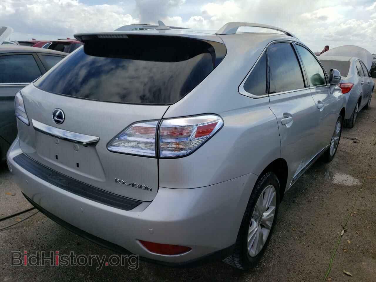 2011 LEXUS RX450 - VIN: JTJBC1BA8B2043470 - Фото 4