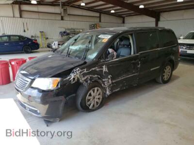 2014 Chrysler MINIVAN Touring, black — VIN 2C4RC1BG1ER159816, Copart