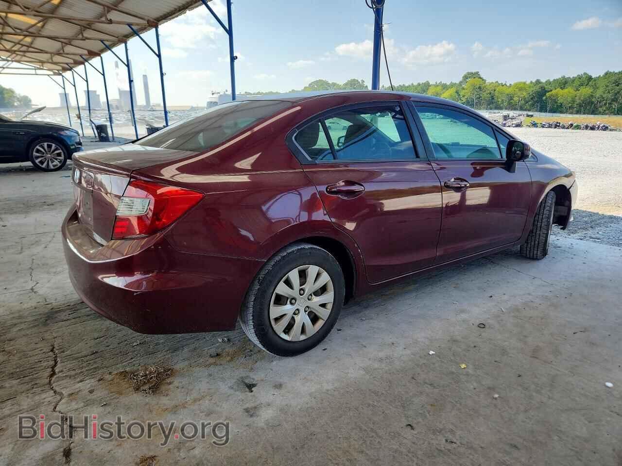 2012 HONDA CIVIC - VIN: 2HGFB2F51CH529963 - Фото 3