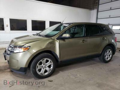 2012 Ford EDGE SEL, green — VIN 2FMDK4JC0CBA92205, Copart