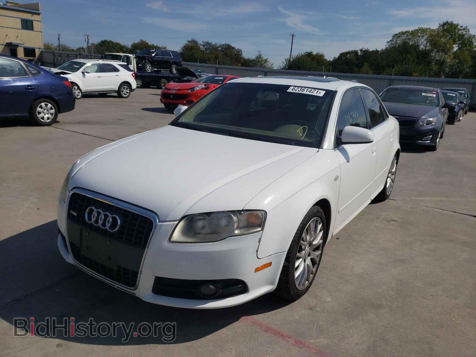 2008 AUDI A4 - VIN: WAUDF78E68A143188 - Фото 2