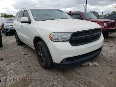 2012 Dodge DURANGO Durango CR, white — VIN 1C4RDJDG5CC337954, Copart