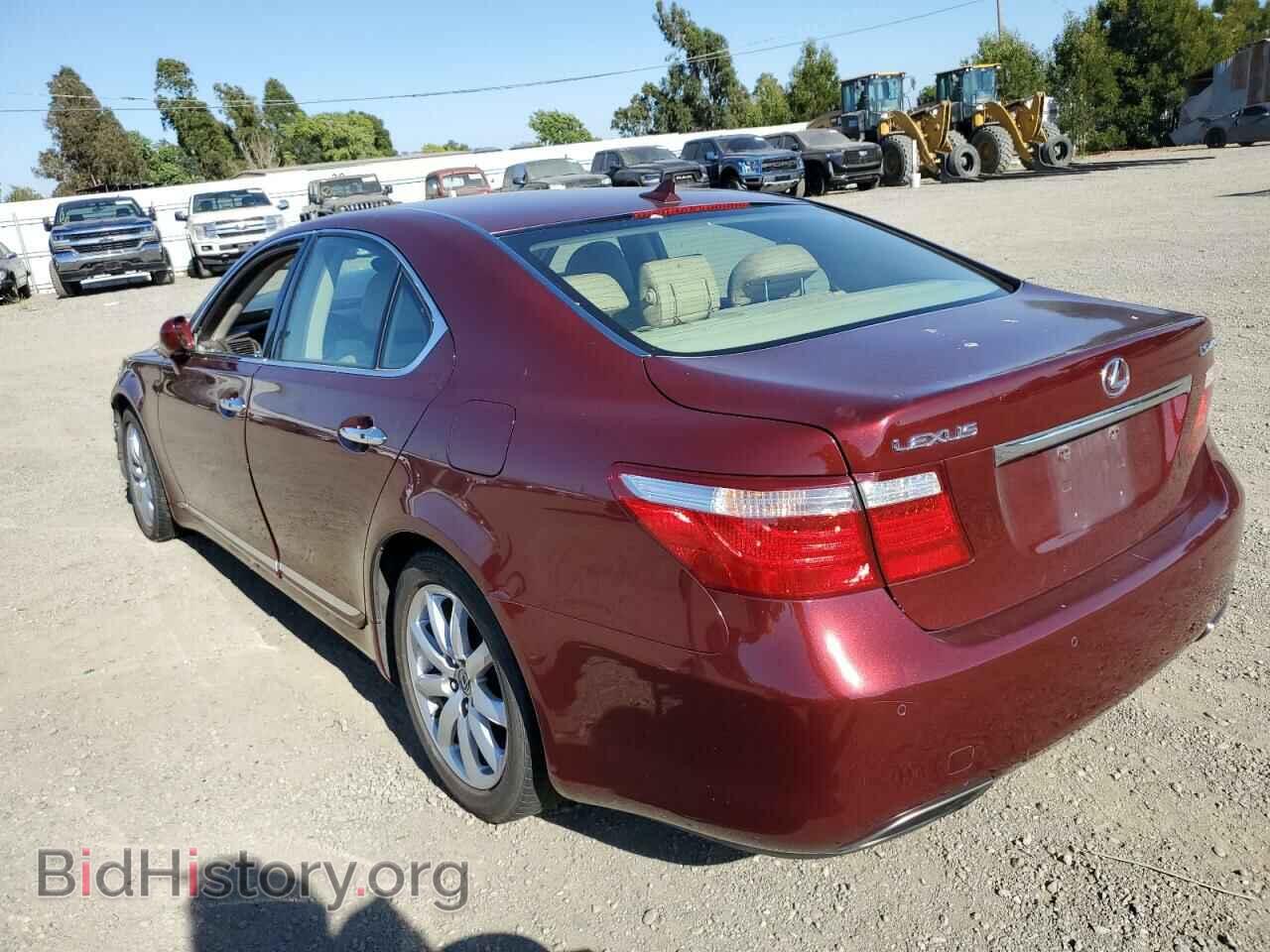 2007 LEXUS LS460 - VIN: JTHBL46F175012706 - Фото 2