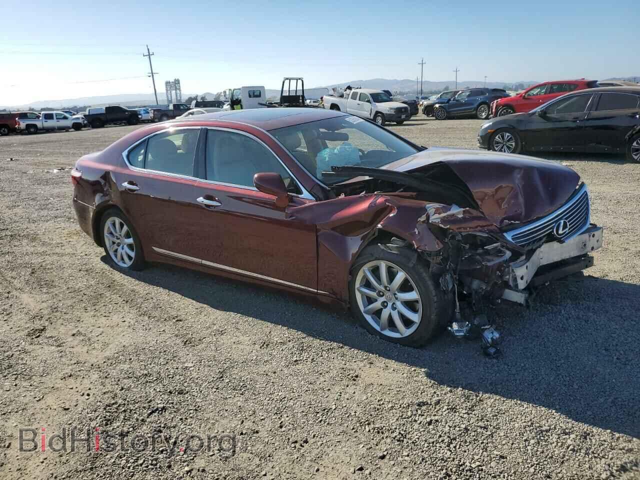 2007 LEXUS LS460 - VIN: JTHBL46F175012706 - Фото 4