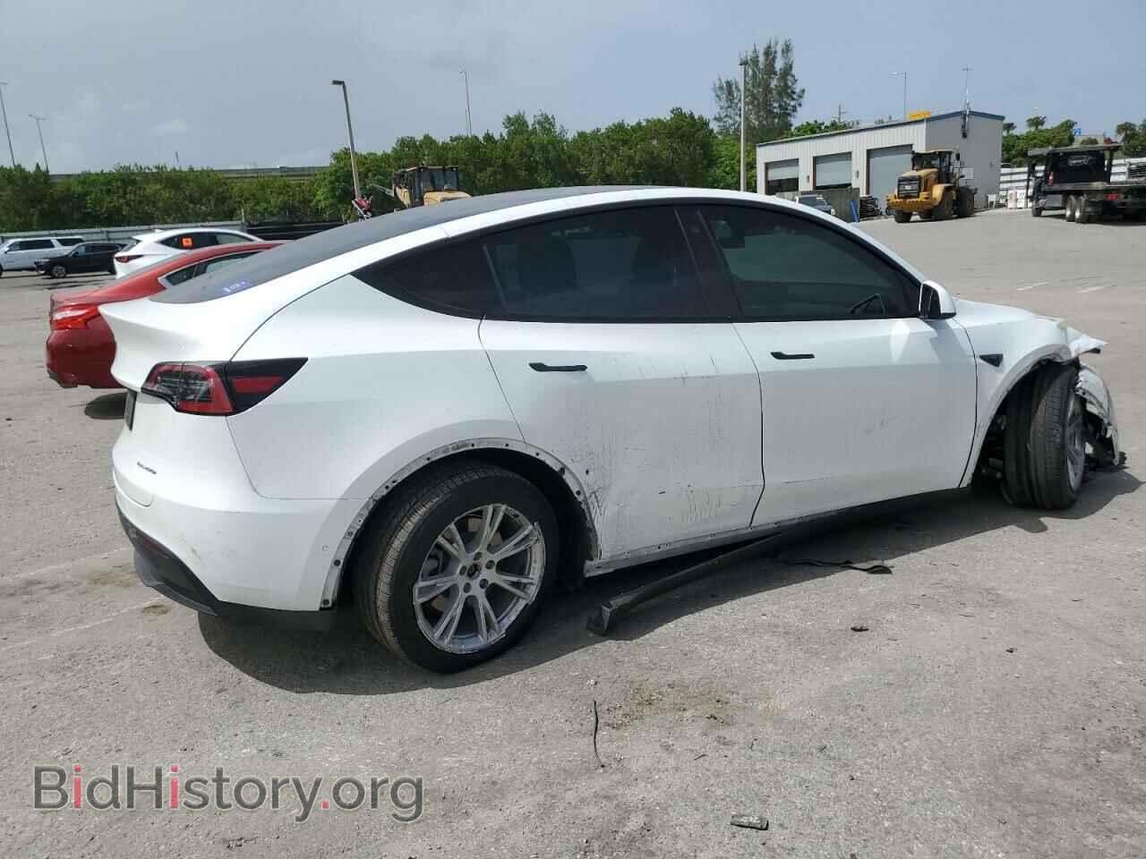 2022 TESLA MODEL Y - VIN: 7SAYGAEE0NF469075 - Фото 3