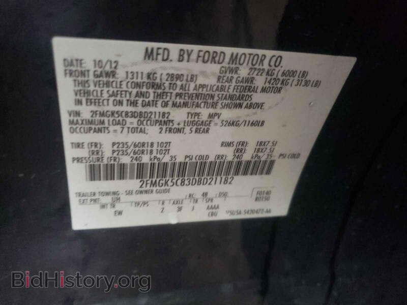 2013 Ford FLEX (VIN 2FMGK5C83DBD21182) — photo 10 of 10
