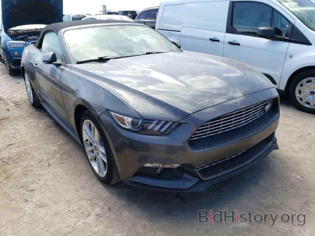 Photo 1FATP8UH9G5255725 - FORD MUSTANG 2016