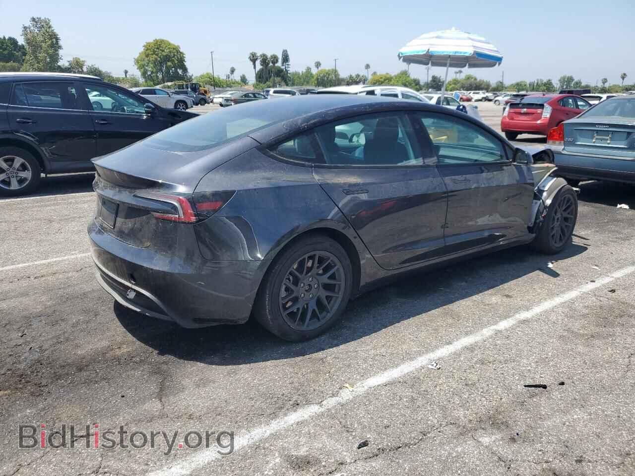 2024 TESLA MODEL 3 - VIN: 5YJ3E1EA7RF743355 - Photo 3