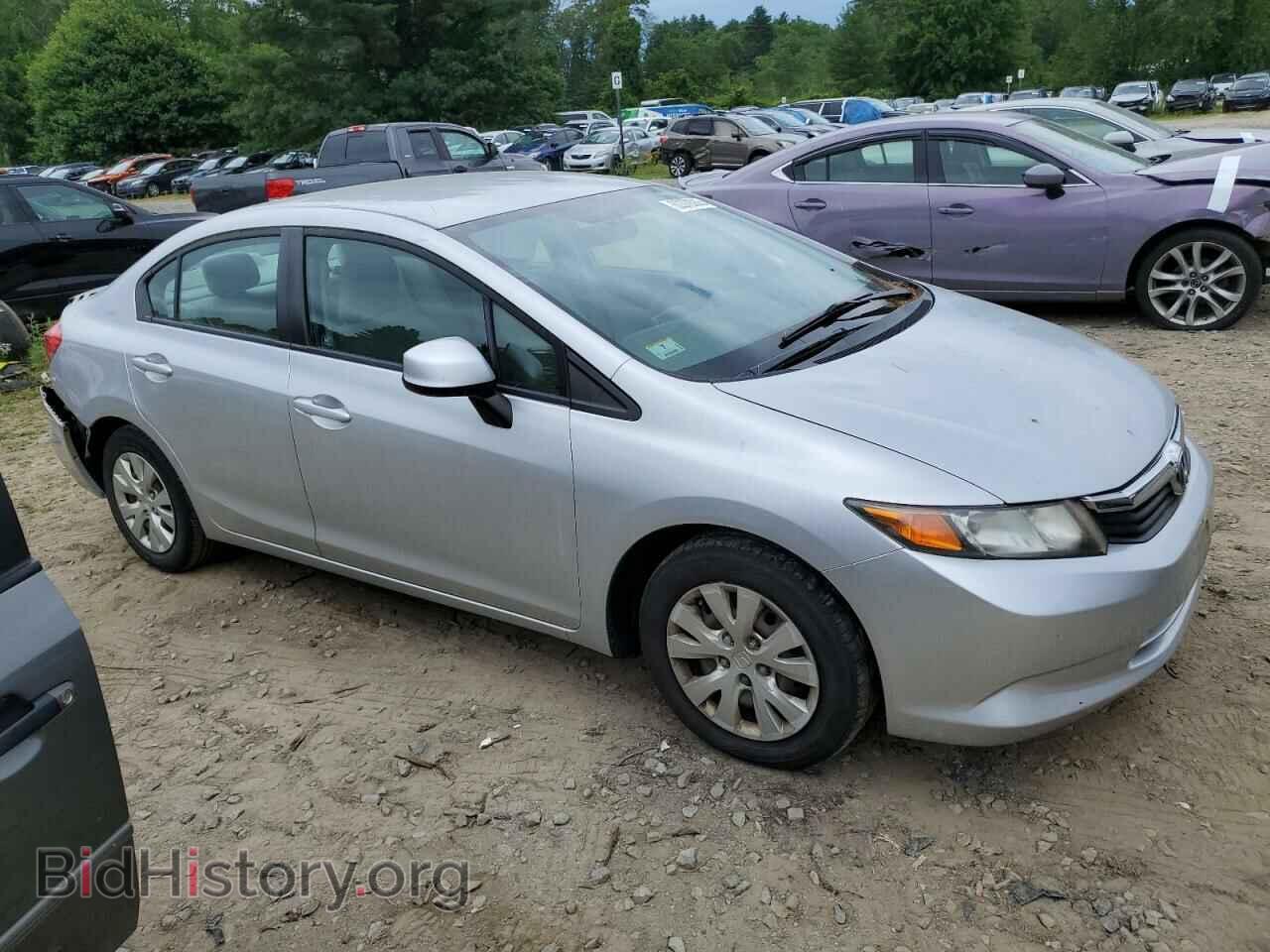 2012 HONDA CIVIC - VIN: 2HGFB2F57CH525559 - Фото 4
