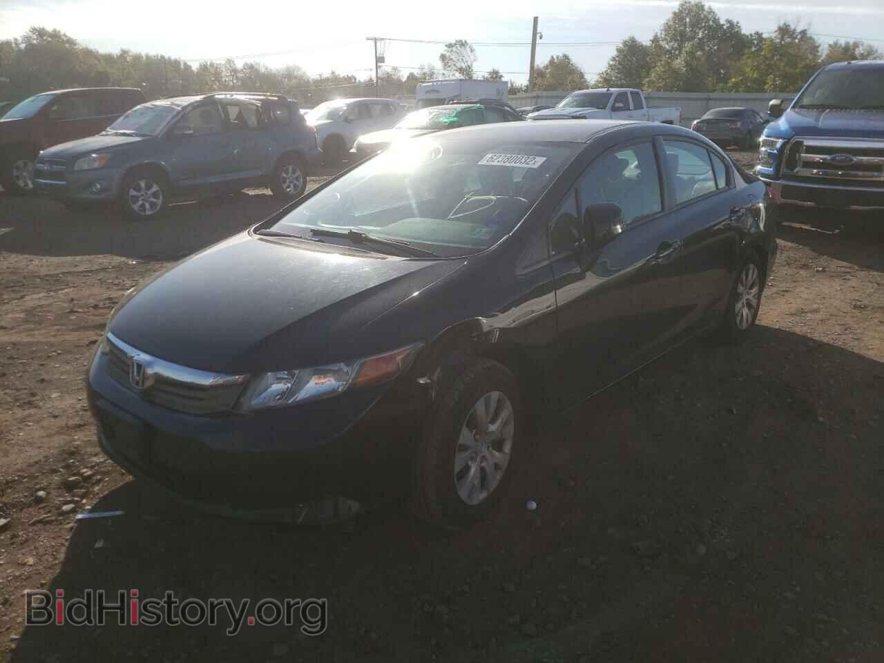 2012 HONDA CIVIC - VIN: 19XFB2F50CE335421 - Фото 2