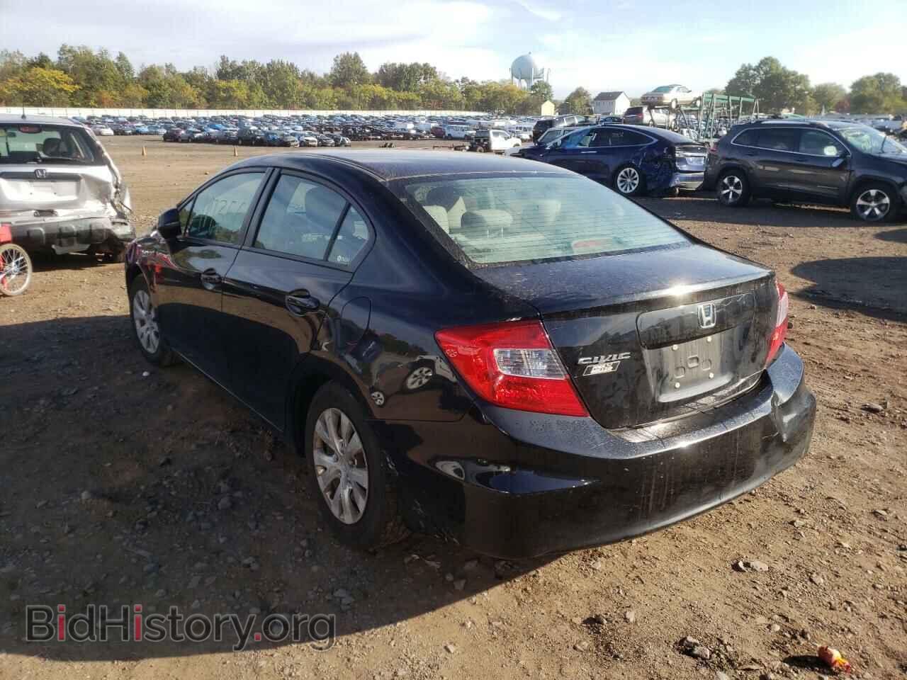 2012 HONDA CIVIC - VIN: 19XFB2F50CE335421 - Фото 3