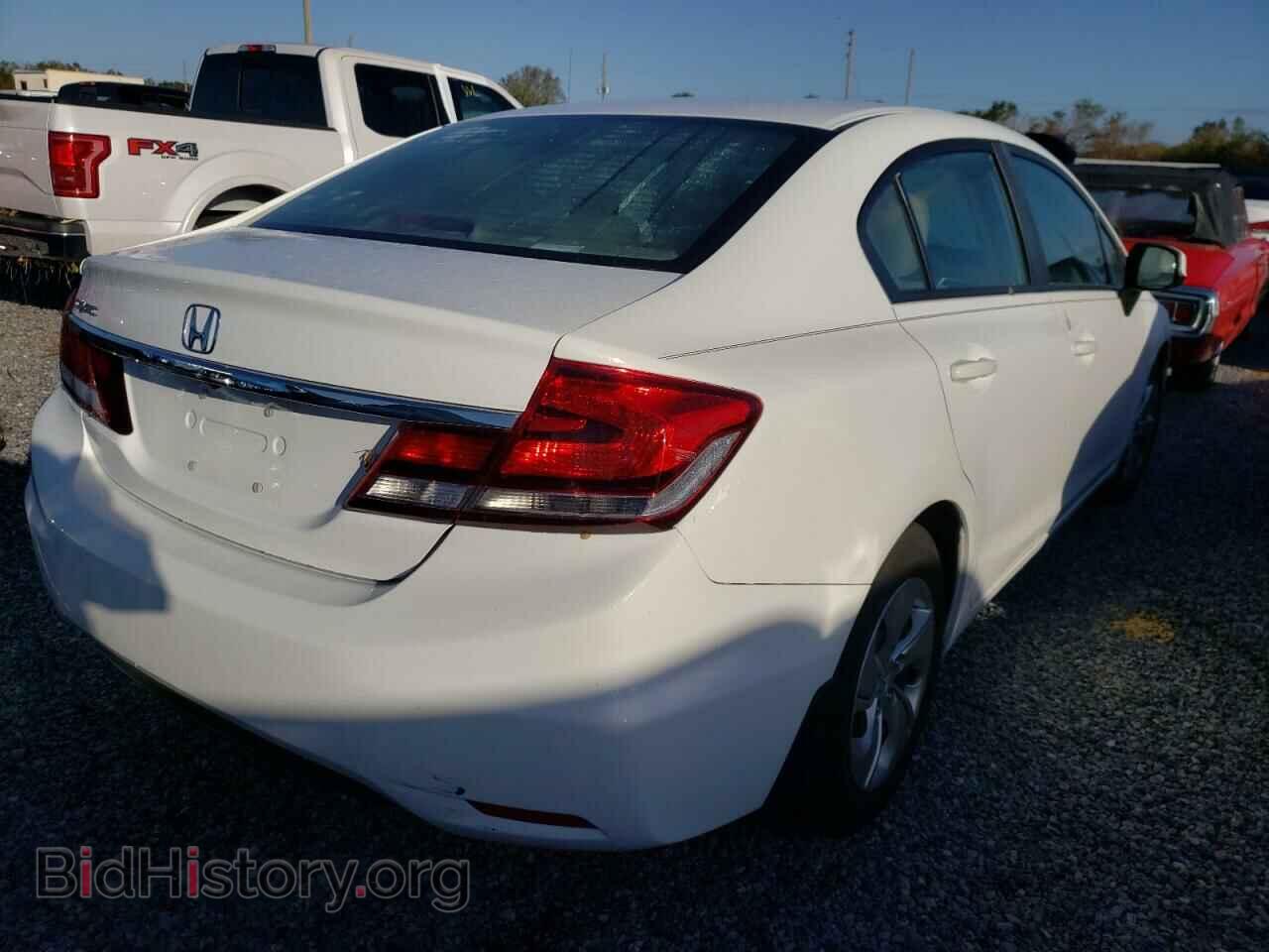 2013 HONDA CIVIC - VIN: 19XFB2F57DE019726 - Фото 4
