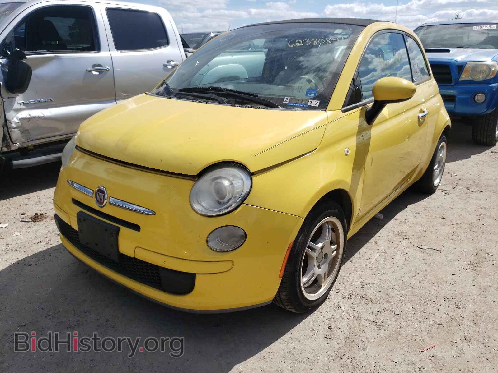 2012 FIAT 500 - VIN: 3C3CFFDR3CT128445 - Фото 2