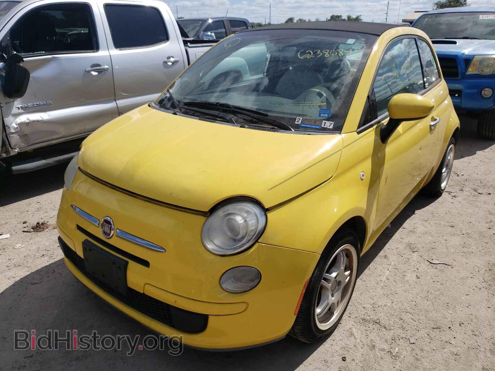 2012 FIAT 500 - VIN: 3C3CFFDR3CT128445 - Фото 9