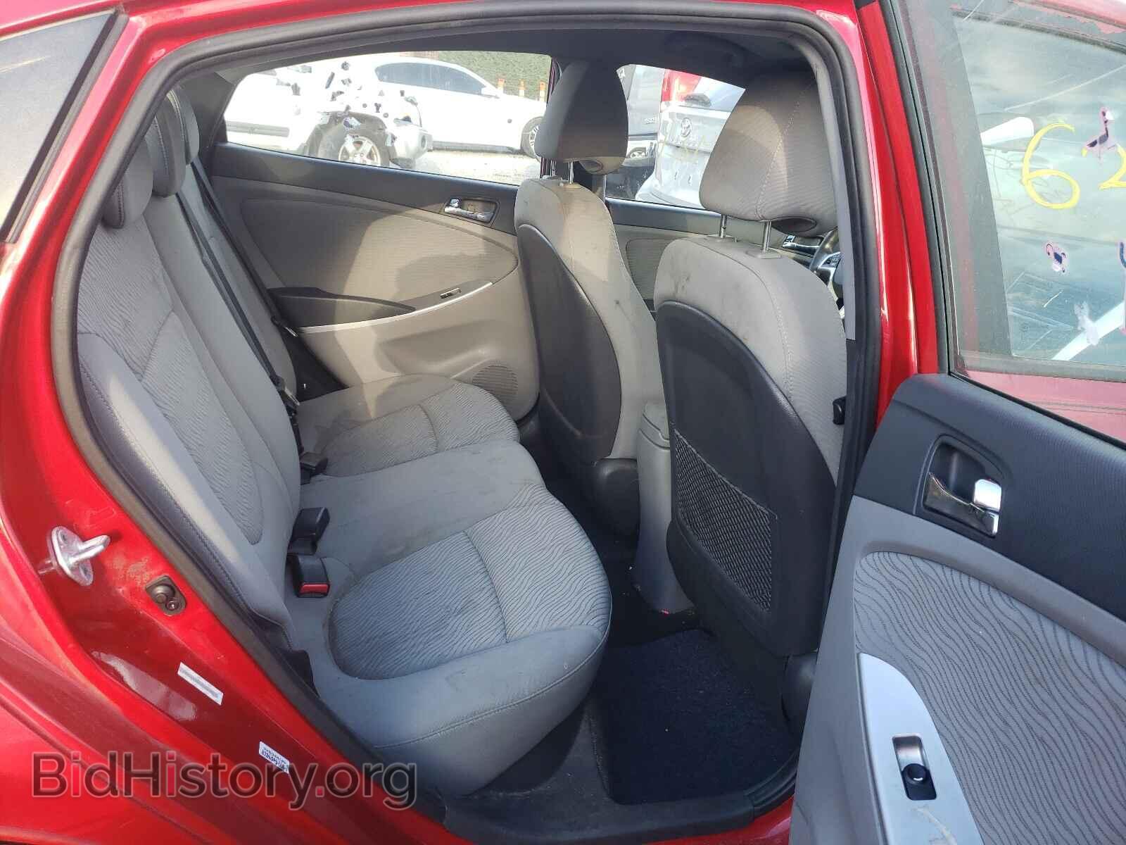 2013 HYUNDAI ACCENT - VIN: KMHCU4AE7DU451827 - Фото 6