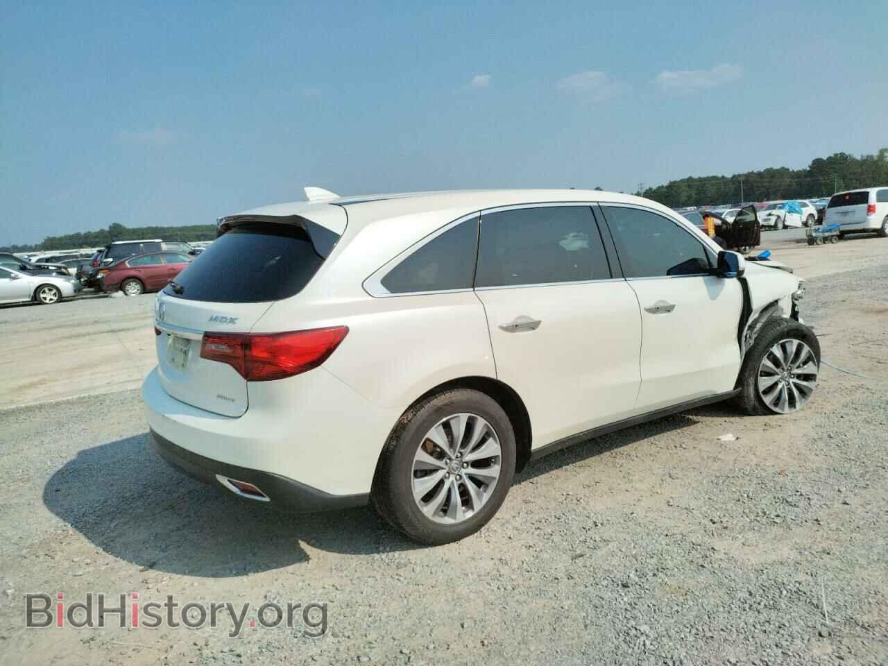 2014 ACURA MDX - VIN: 5FRYD4H68EB011052 - Фото 3