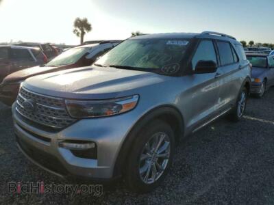 2022 Ford EXPLORER Explorer L, silver — VIN 1FMSK7FH2NGA32161, Copart