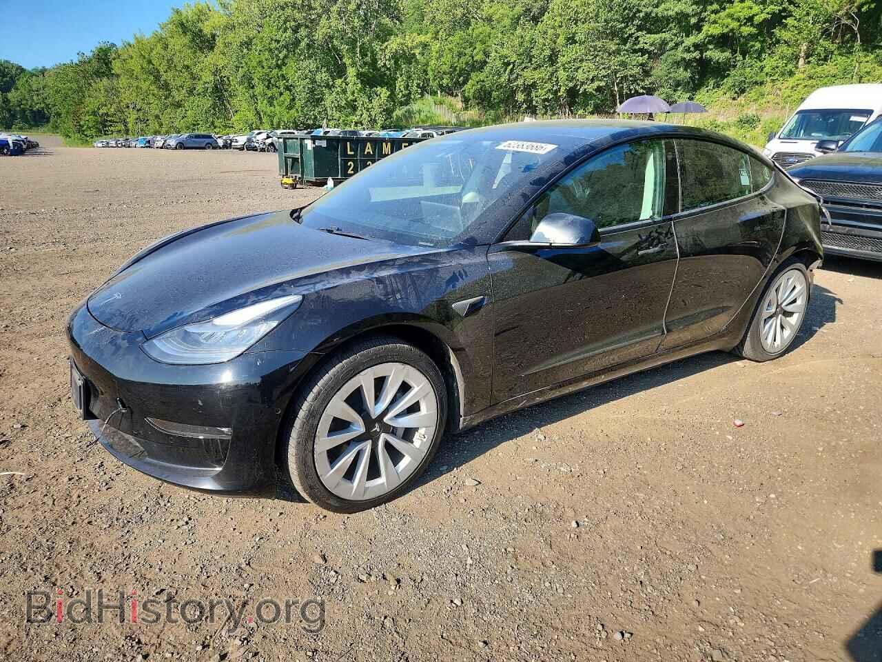 Photo 5YJ3E1EB4MF859534 - TESLA MODEL 3 2021