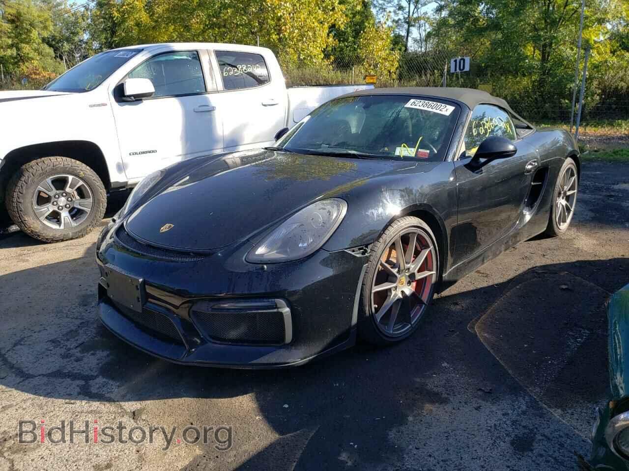 2016 PORSCHE BOXSTER - VIN: WP0CC2A83GS152602 - Фото 2