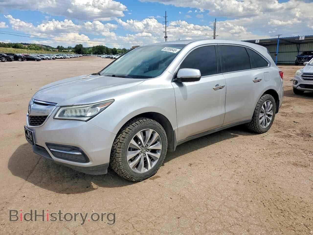 Photo 5FRYD4H43EB049304 - ACURA MDX 2014