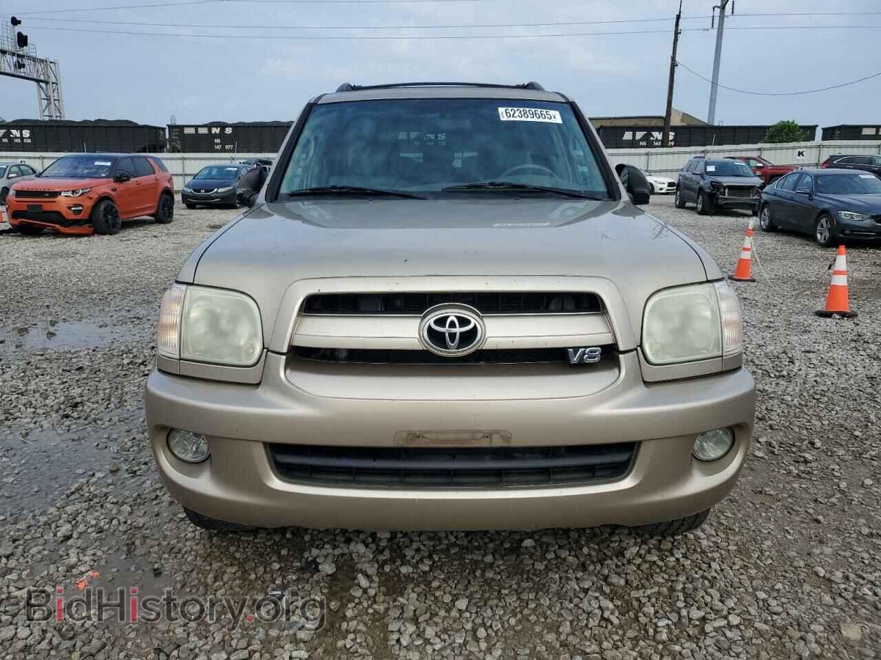 2007 TOYOTA SEQUOIA - VIN: 5TDBT44A87S291848 - Фото 5