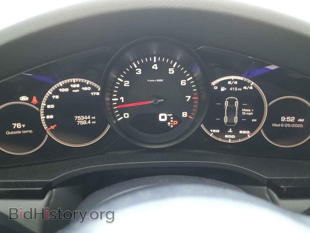2019 PORSCHE CAYENNE - VIN: WP1AA2AY3KDA10453 - Фото 9