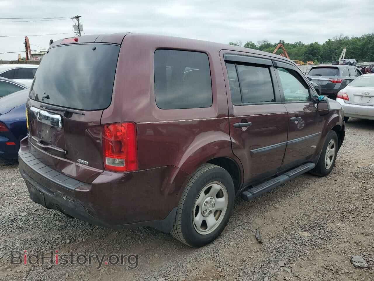 2013 HONDA PILOT - VIN: 5FNYF4H27DB053672 - Фото 3