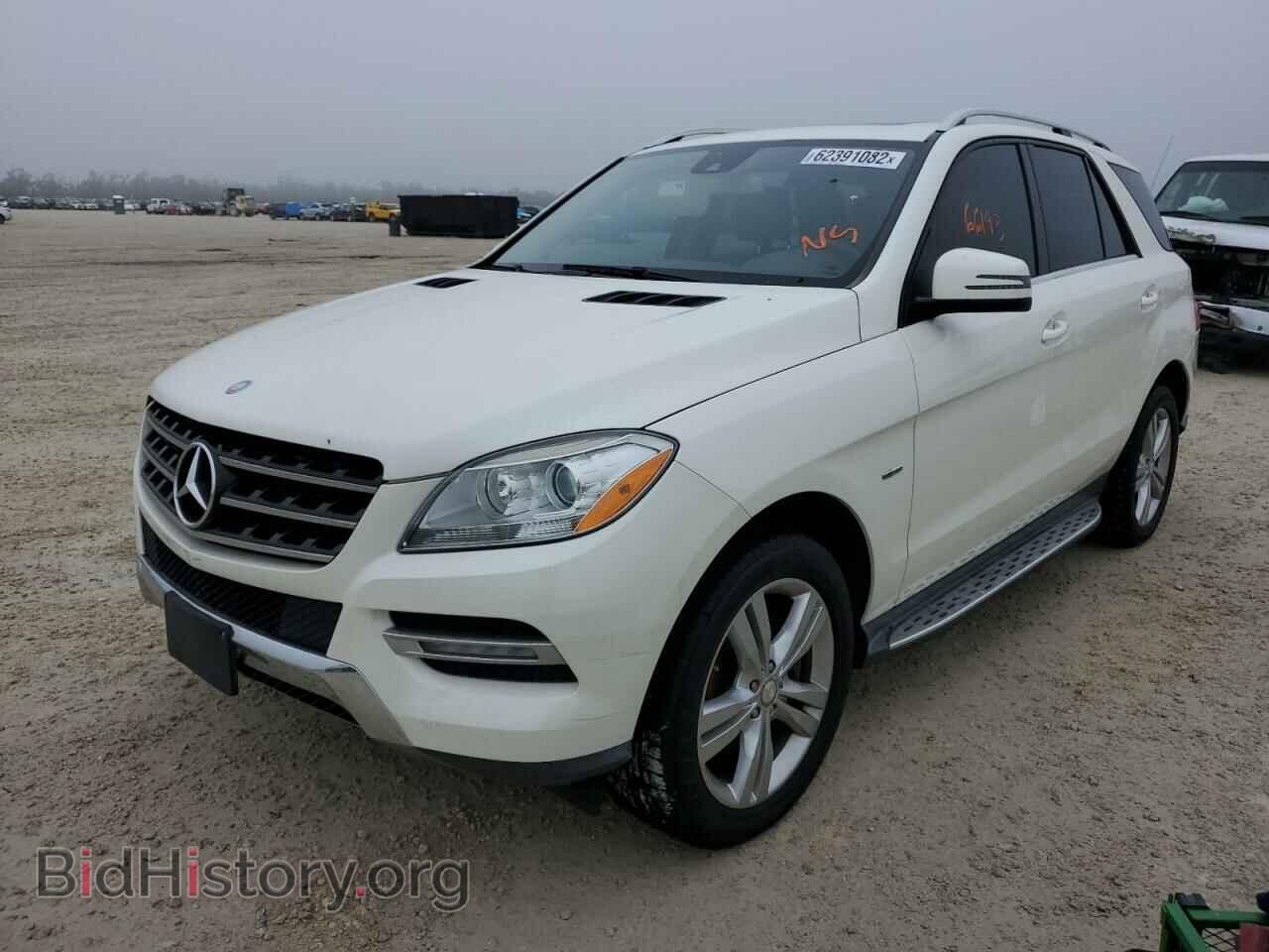 Photo 4JGDA2EB1CA007795 - MERCEDES-BENZ M-CLASS 2012