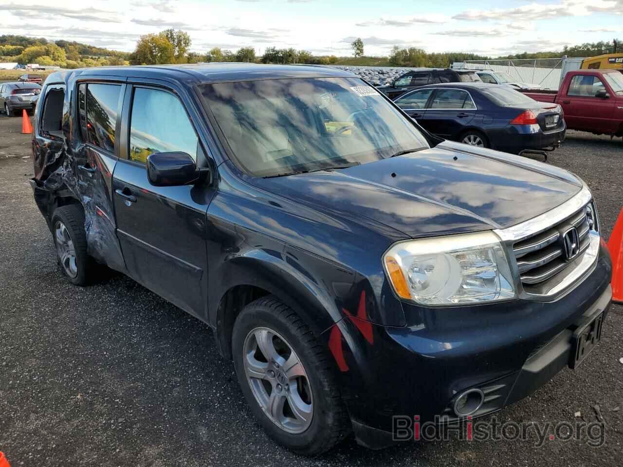 Photo 5FNYF3H5XCB001116 - HONDA PILOT 2012