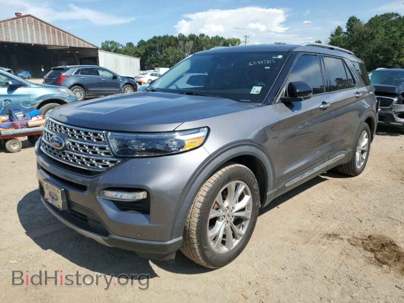 2021 Ford EXPLORER Limited (VIN 1FMSK7FH2MGC19009) — photo 1 of 12, Copart, damage: rear end