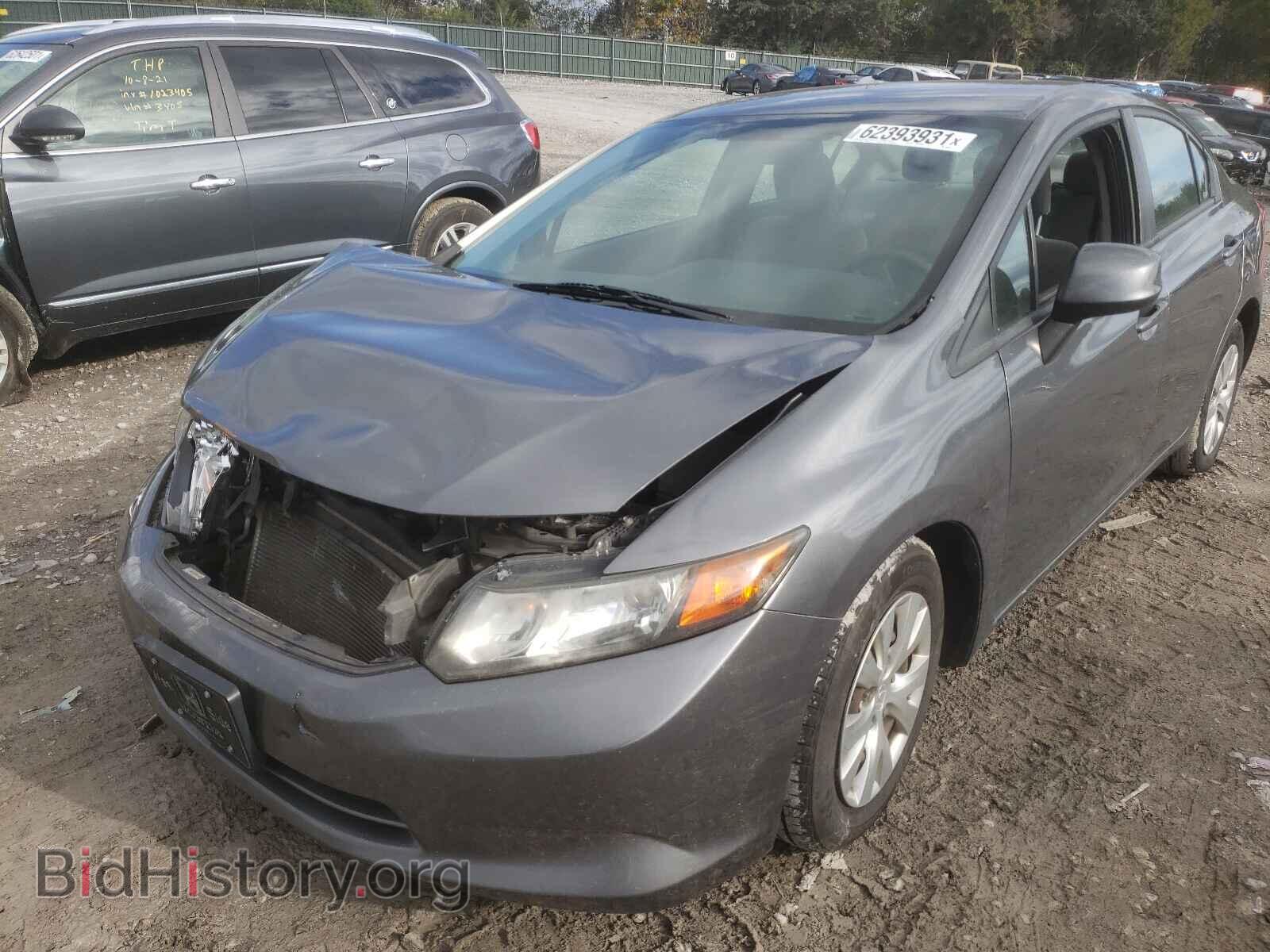 2012 HONDA CIVIC - VIN: 19XFB2F51CE068659 - Фото 2