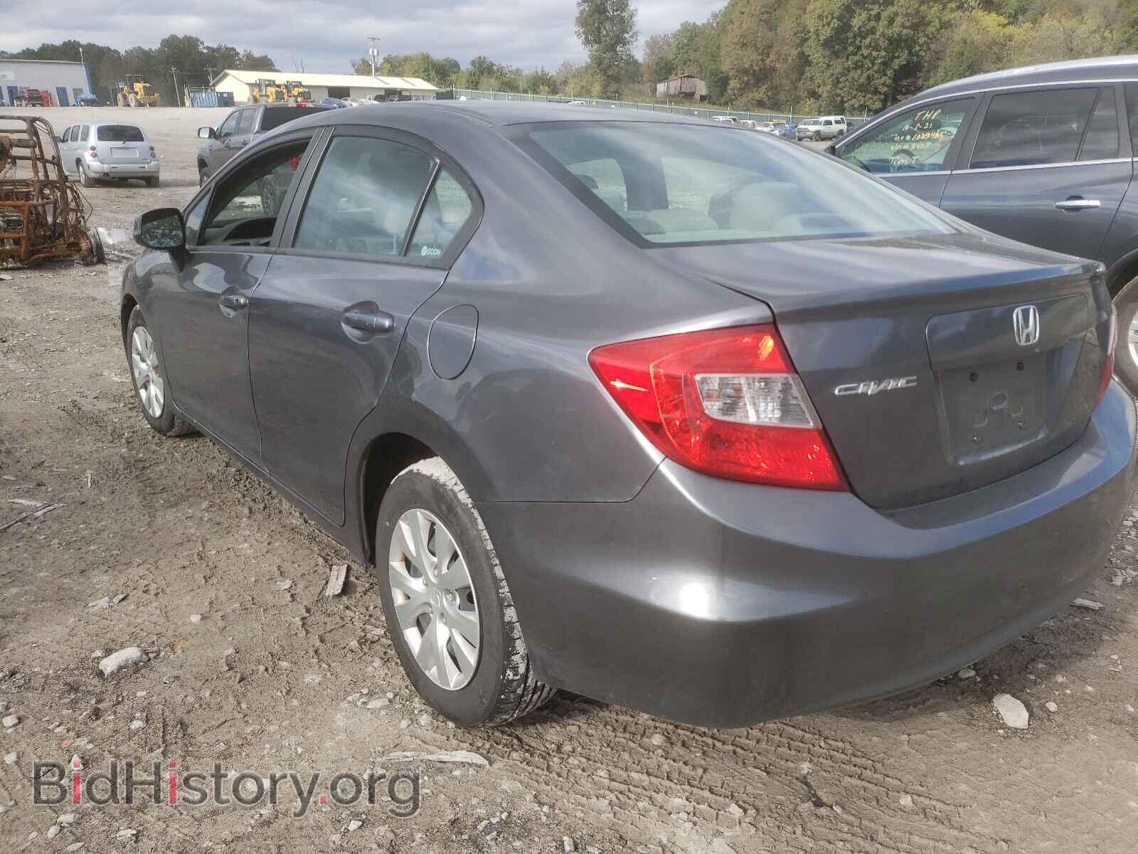 2012 HONDA CIVIC - VIN: 19XFB2F51CE068659 - Фото 3