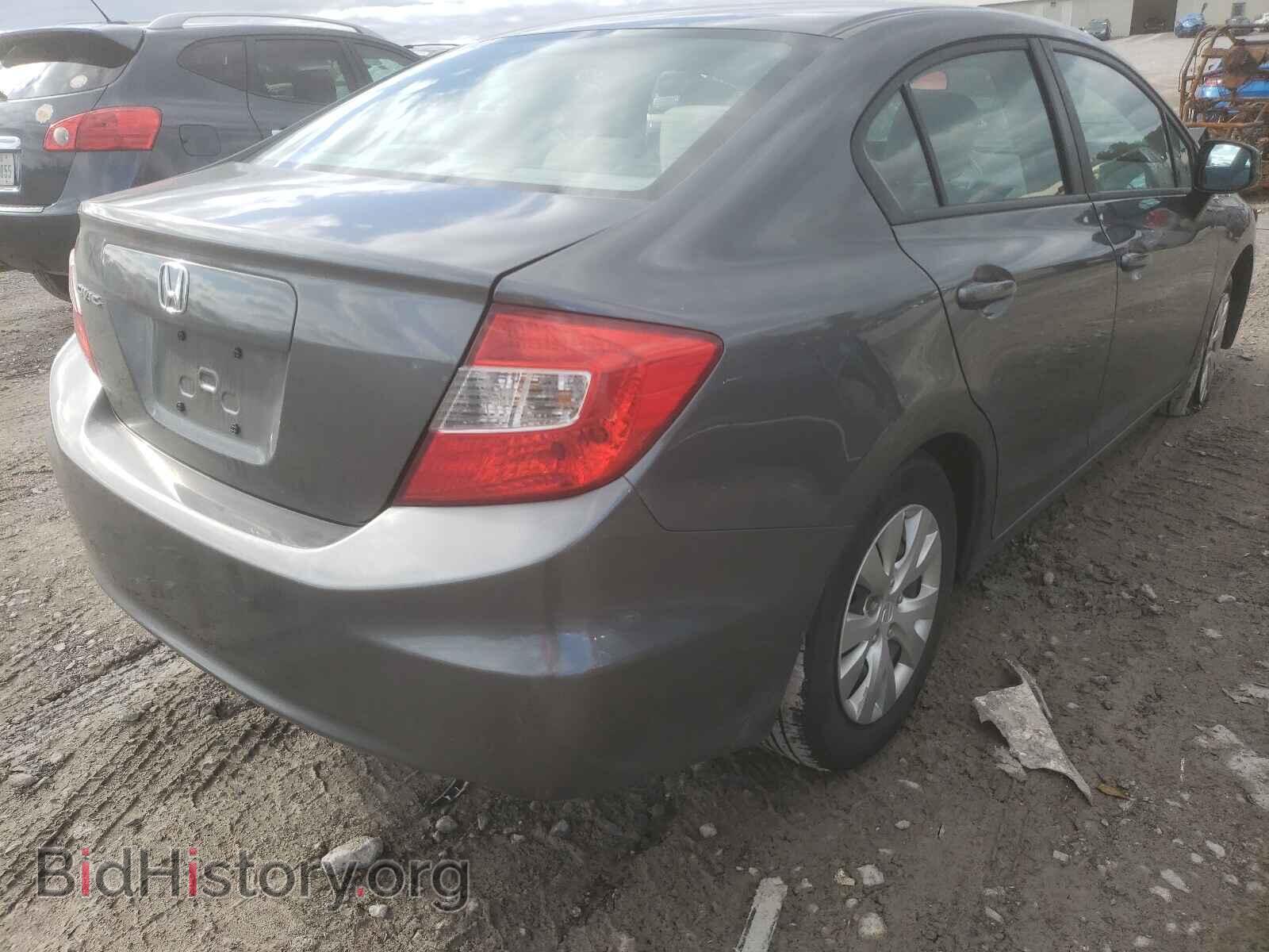 2012 HONDA CIVIC - VIN: 19XFB2F51CE068659 - Фото 4