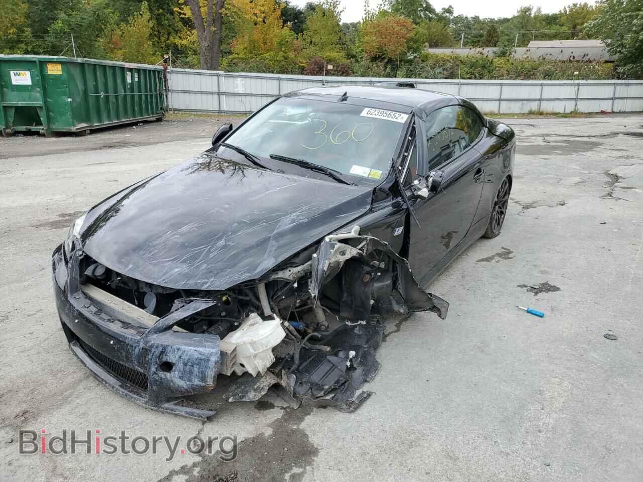 2011 LEXUS IS - VIN: JTHFE2C22B2506147 - Фото 2