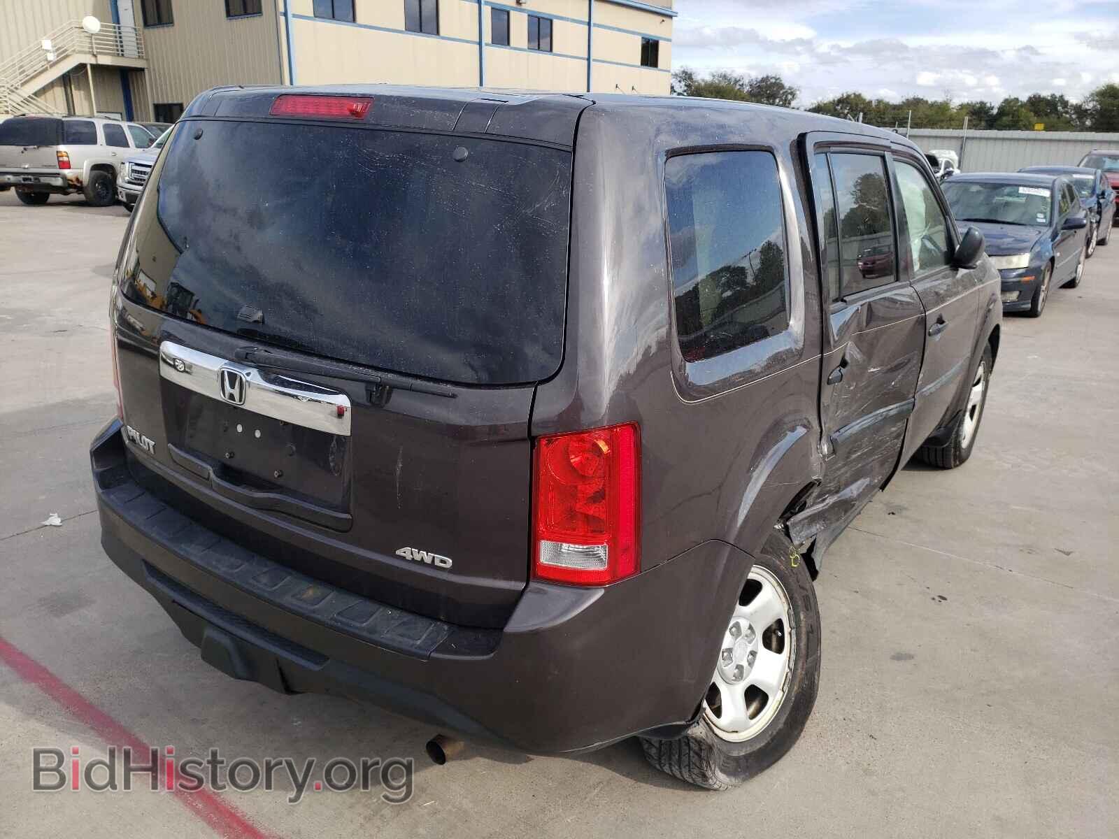 2013 HONDA PILOT - VIN: 5FNYF4H25DB041214 - Фото 4
