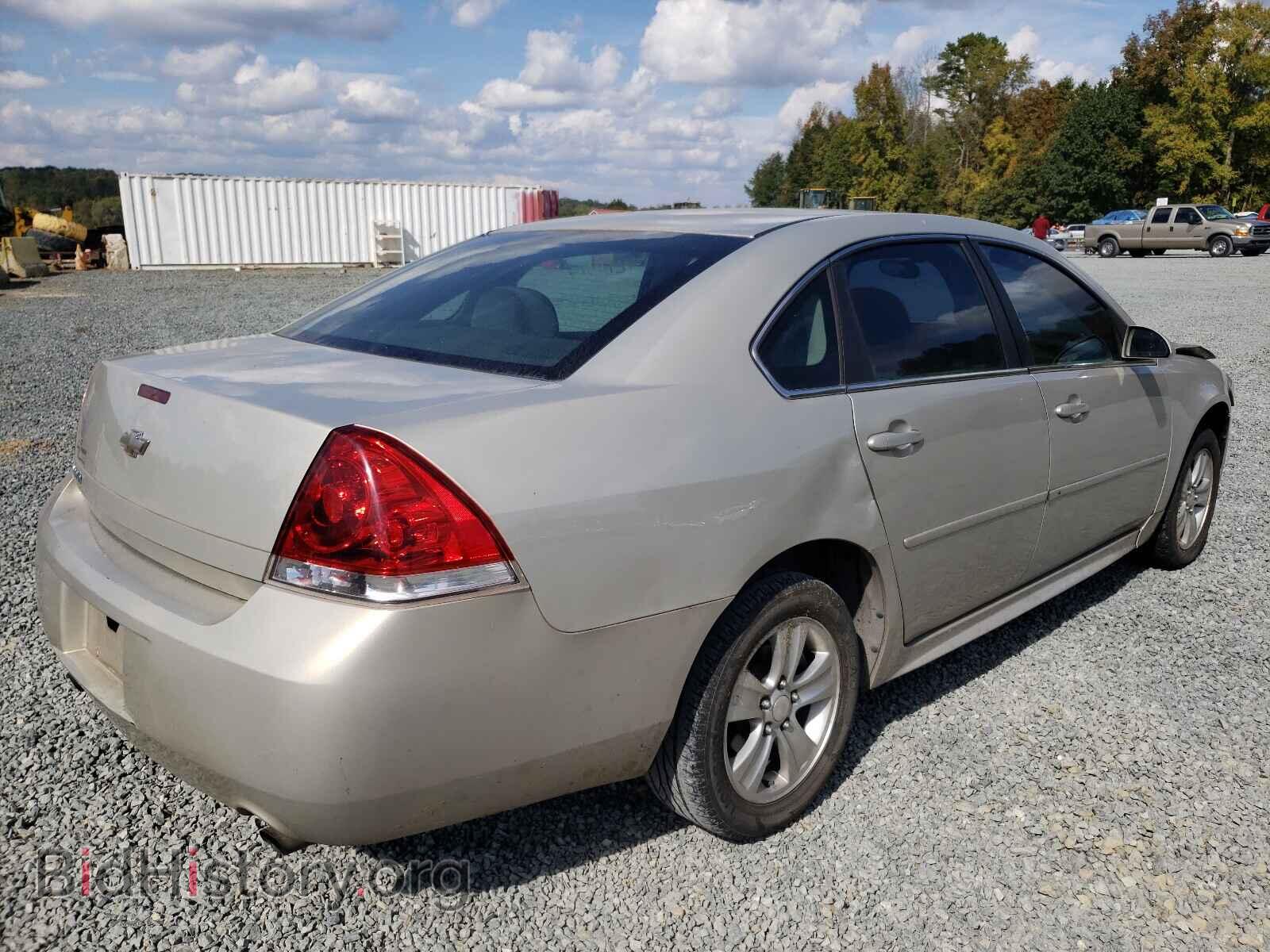 2012 CHEVROLET IMPALA - VIN: 2G1WF5E32C1325761 - Фото 4