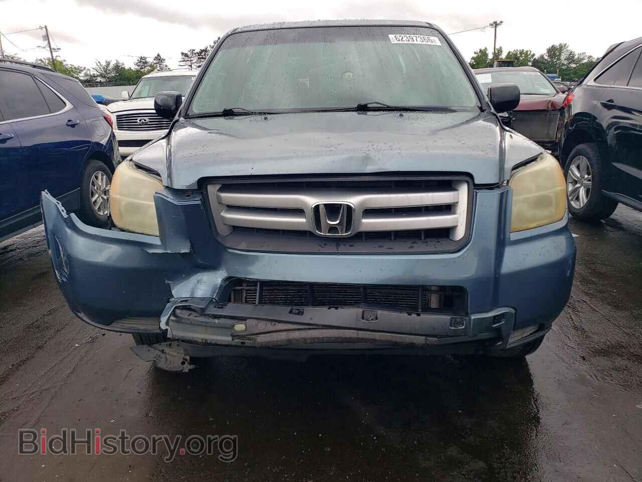 2006 HONDA PILOT - VIN: 2HKYF18196H536624 - Фото 5