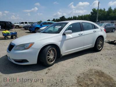 2012 Chrysler 200 Touring, white — VIN 1C3CCBBB2CN144997, Copart