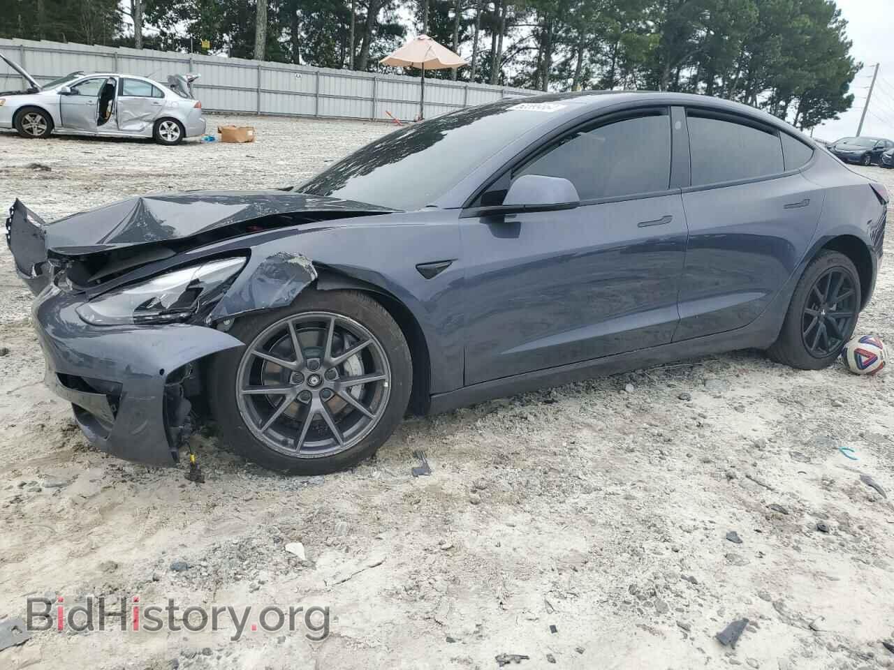 Photo 5YJ3E1EB4MF036490 - TESLA MODEL 3 2021